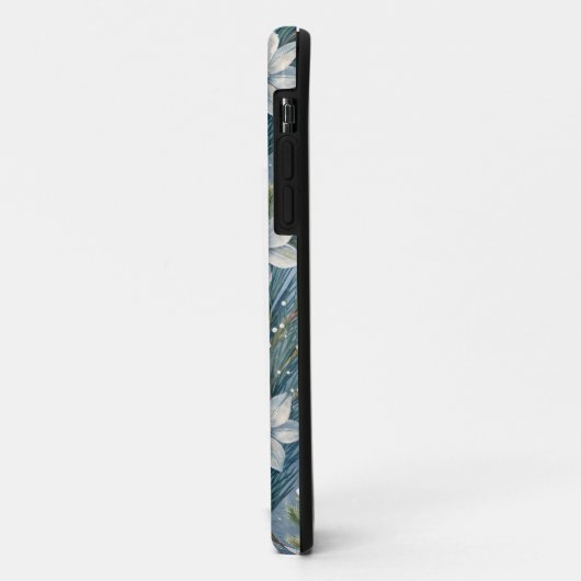 Hello Winter Pines & Flowers Case-Mate iPhoneケース (裏面/左)