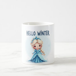 Hello Winter Princess Mug コーヒーマグカップ