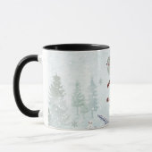 Hello Winter Season マグカップ – あったかホットココアと雪の季節 (左)