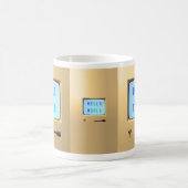 Hello Worldパーソナルコンピュータ コーヒーマグカップ (中央)