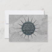 Hello Worldベビーフォトカード サンキューカード (裏面)