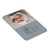 Hello world写真数々のジオメトモダンリ+スクリプト マグネット (右側)