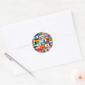 Hello World :) ラウンドシール (封筒)