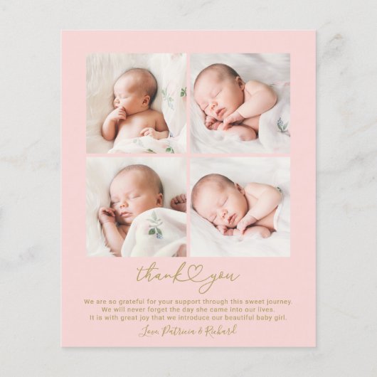 Hello World Arch Frame予算誕生のお知らせ (裏面)