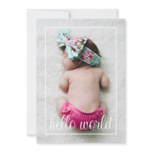 Hello World Birthの発表