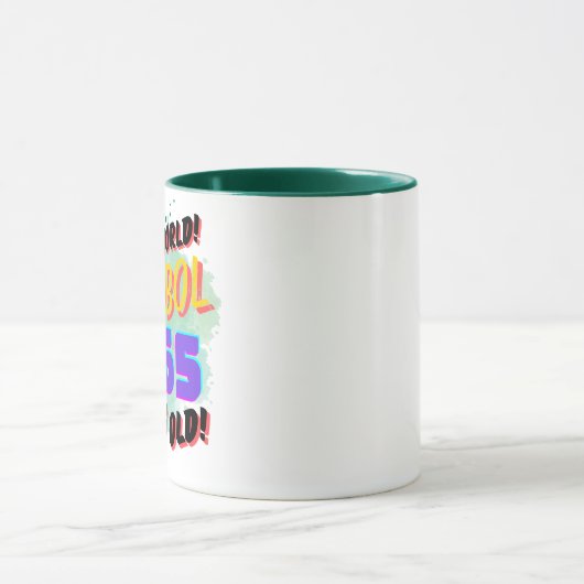 Hello World Cobol Programming Language is Age 65 マグカップ (中央)