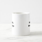 Hello World Goodbye Bugs Mug – Programmer Mug, Fun コーヒーマグカップ (中央)