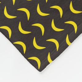 Hello Yellow Moon – シームレスなハロウィンパターン。 フリースブランケット