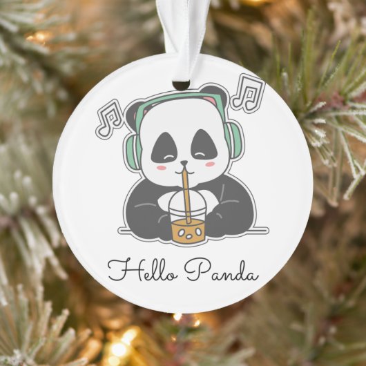 #HelloPandaAcrylicOrnament オーナメント (ツリー)