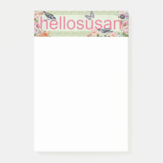 hellosusan Post-Itメモ ポストイット (正面)