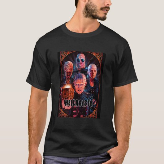 Hellraiserアートワーククラシック6Tシャツ Tシャツ (正面)
