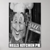 "Hell's Kitchen Pie" by Urban59 Studio ポスター (正面)