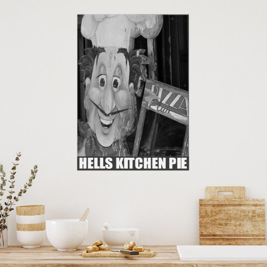 "Hell's Kitchen Pie" by Urban59 Studio ポスター (キッチン)