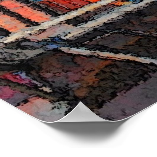 Hell's Kitchen "Windermere建物" 57th & 9th ポスター (角)