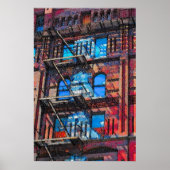 Hell's Kitchen "Windermere建物" 57th & 9th ポスター (正面)