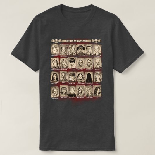 HellSchool年鑑 Tシャツ (デザイン正面)