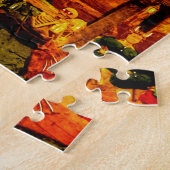 Hellsvilleの骨組ヴィンテージの恐怖の恐怖地獄 ジグソーパズル (側面)