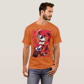 Helluva Boss ルーナ ギフト ファミリー Tシャツ (正面フル)