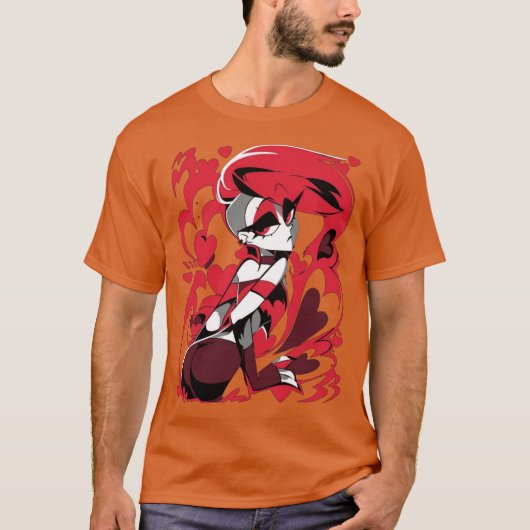 Helluva Boss ルーナ ギフト ファミリー Tシャツ (正面)