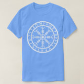Helm of Awe Rune Circle Variant II Tシャツ (デザイン正面)