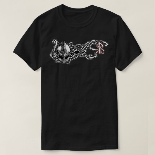 Helm of Tyr Tシャツ (デザイン正面)