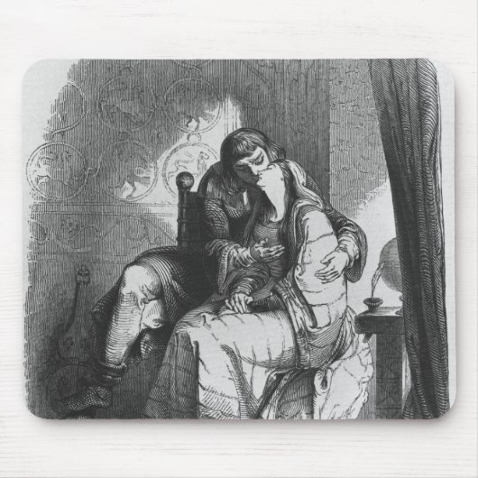HeloiseおよびAbelardの接吻 マウスパッド (正面)
