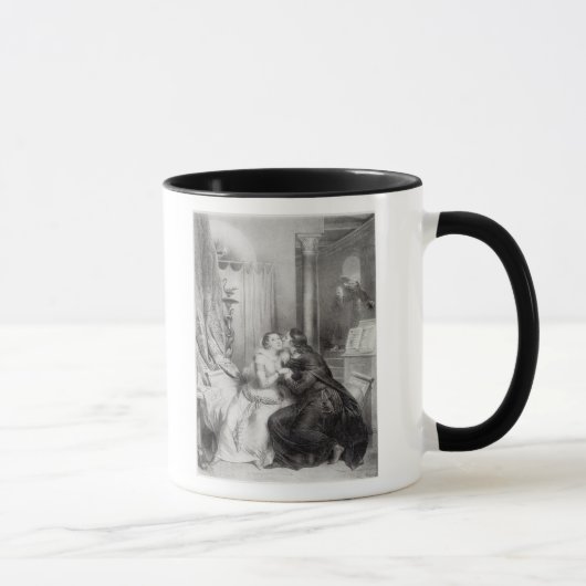 HeloiseおよびAbelard マグカップ (右)
