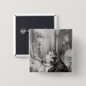 HeloiseおよびAbelard 缶バッジ (正面&裏面)