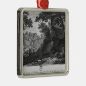 Heloiseの小洞窟の眺め公園のLa Garenne メタルオーナメント (右)