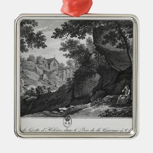 Heloiseの小洞窟の眺め公園のLa Garenne メタルオーナメント (正面)