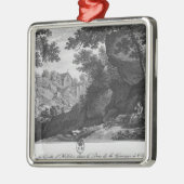 Heloiseの小洞窟の眺め公園のLa Garenne メタルオーナメント (左)