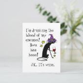 Helood of My Enemies, JK Wine, Black Cat ポストカード (スタンド正面)