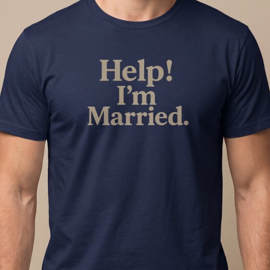Help! 結婚しました tシャツ