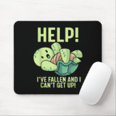 Help I've Fallen And I Can't Get Up Turtle Humor マウスパッド (マウス)