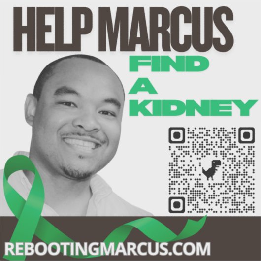 Help Marcus Car Sticker シール (正面)