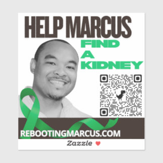 Help Marcus Car Sticker シール