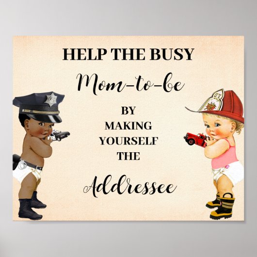 Help Mom Make Yourself Addressee Little Recruit ポスター (正面)