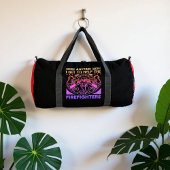 Helping Firefighters Is My Anytime ダッフルバッグ