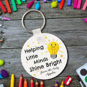 Helping Little Minds Shine Bright | Teacher  キーホルダー