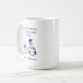 Helping Students Write Their Own Destiny Design コーヒーマグカップ (正面左)