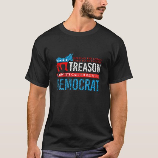 Helping The Enemy Used Tobe Called Treason Now It' Tシャツ (正面)