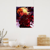 Helsing Seras Victoria Rage in the Shadows ポスター (キッチン)