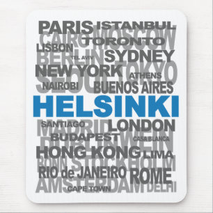 HELSINKIおよびその他の都市mosepad マウスパッド