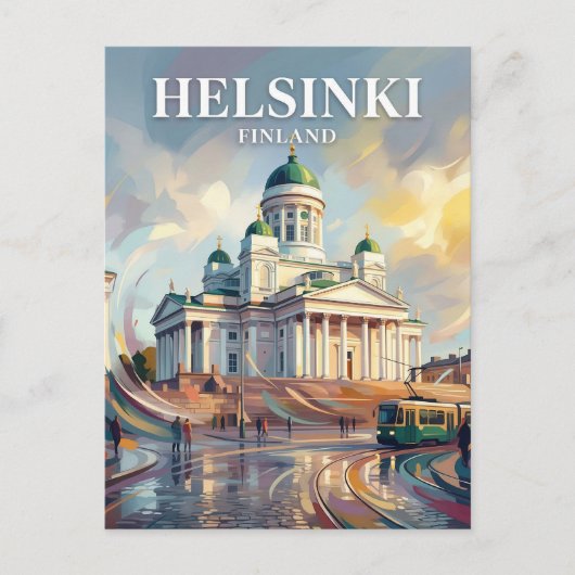 Helsinki Cathedral Finland ポストカード (正面)