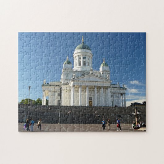 Helsinki Cathedral view puzzle ジグソーパズル (横)