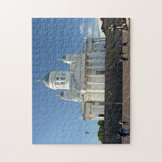 Helsinki Cathedral view puzzle ジグソーパズル (縦)