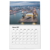 Helsinki-Finland Calendar カレンダー (2月 2027)