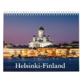 Helsinki-Finland Calendar カレンダー (カバー)
