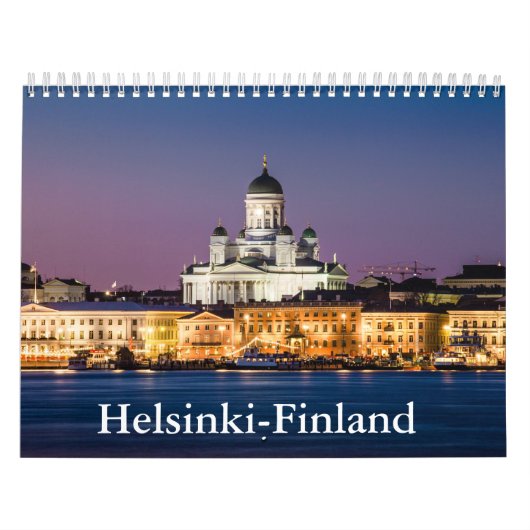 Helsinki-Finland Calendar カレンダー (カバー)