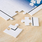 Helsinki Finland City Map Coordinates Travel ジグソーパズル (側面)